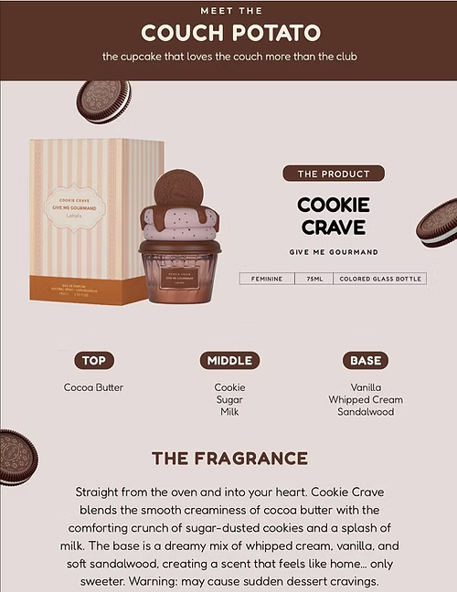 Lattafa cookie crave