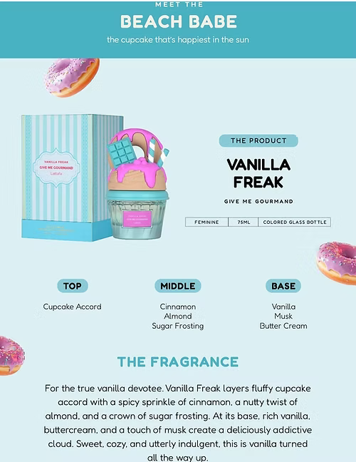 Lattafa Vanilla freak